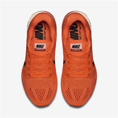 Orange Nike Running Shoes 